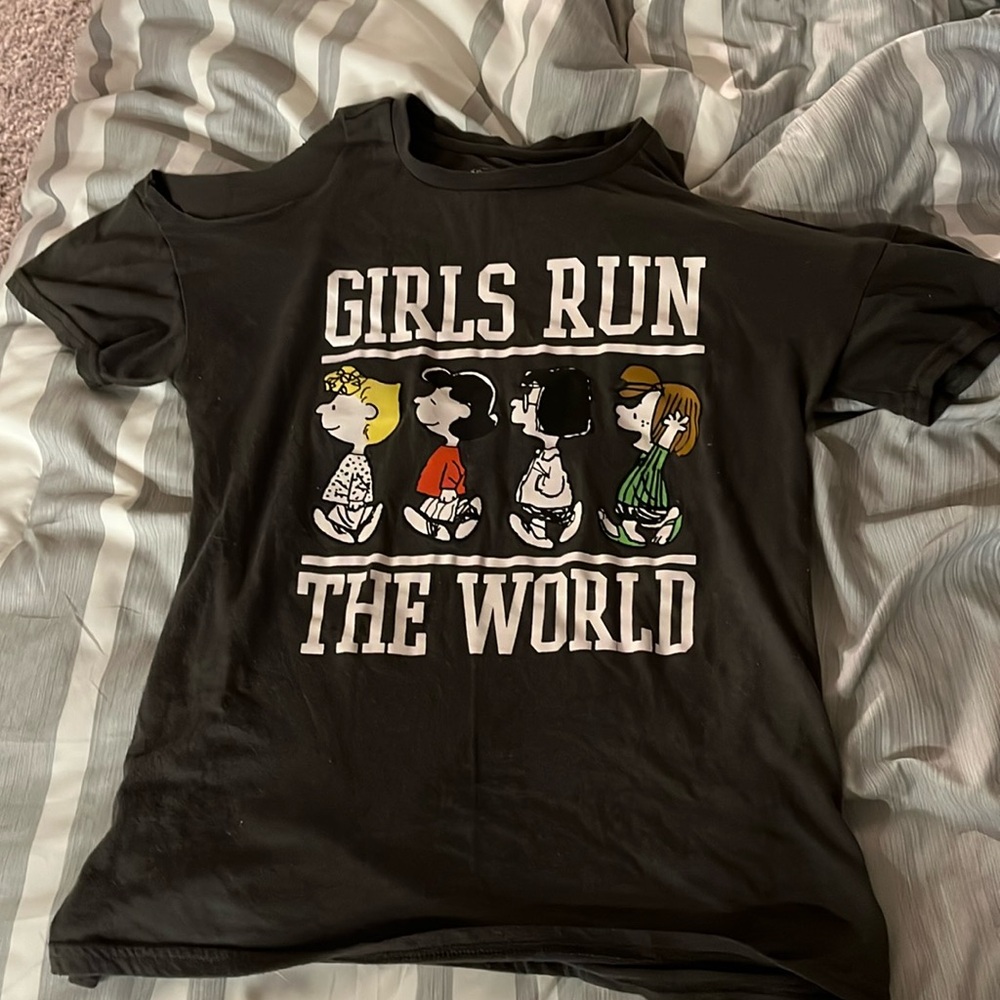 Cold shoulder t-shirt
